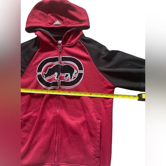 Y2K Ecko Unltd Mens/Teen Sweatshirt Hoodie Full Zip Size Small Nostalgia Vintage - Picture 4 of 7